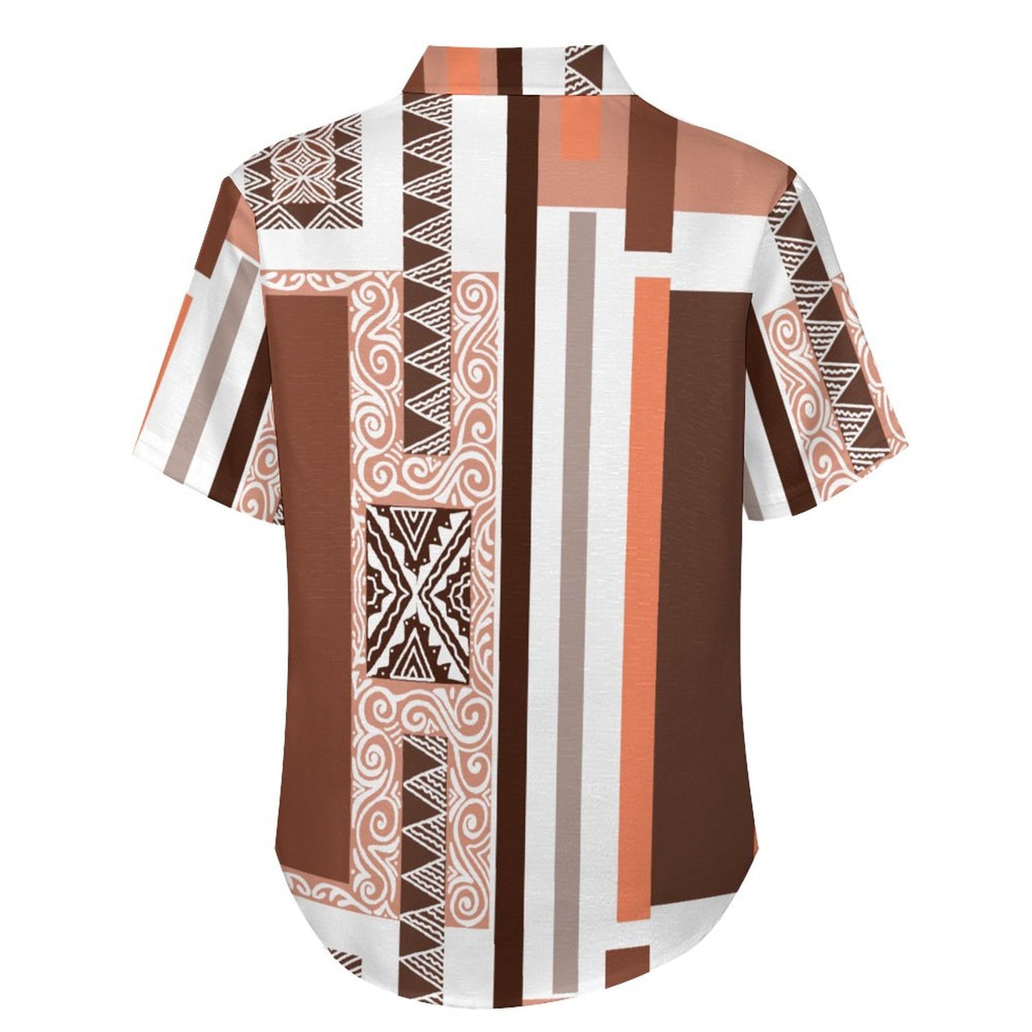 Chemise blanc pacific imprimé gatu