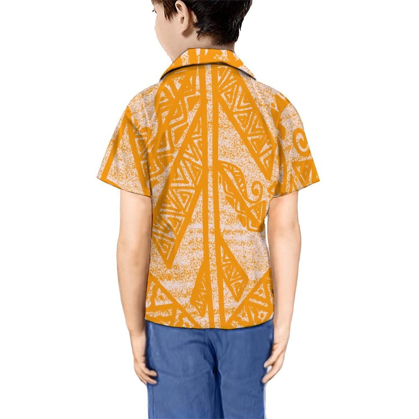 Chemise tita imprimée jaune