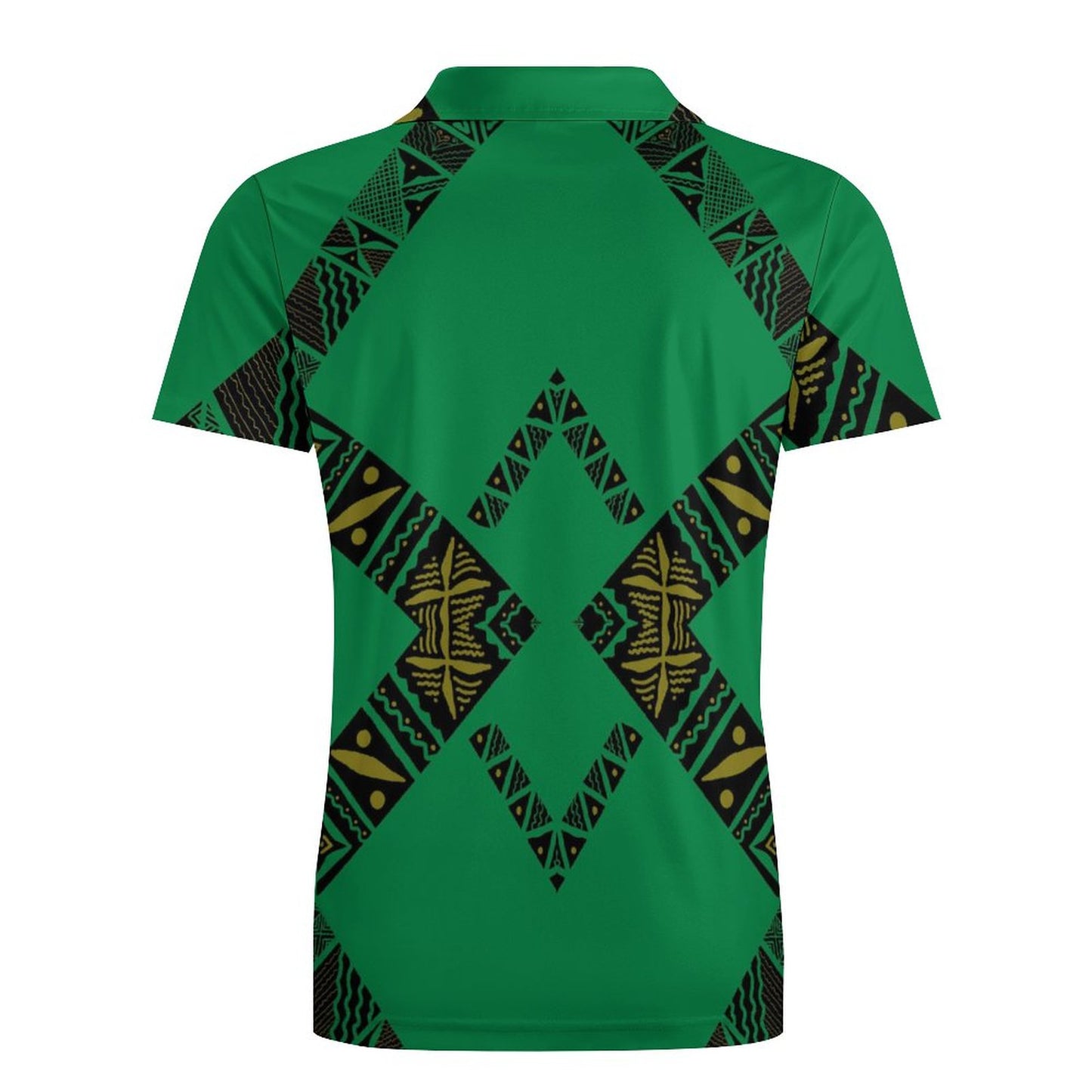 Polo pio vert imprimée gatu