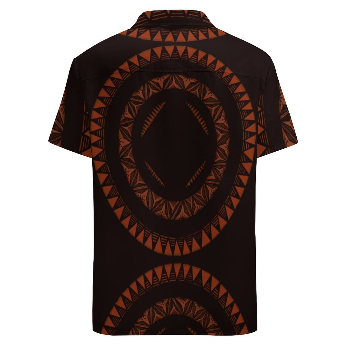 Chemise hévi noire imprimée gatu