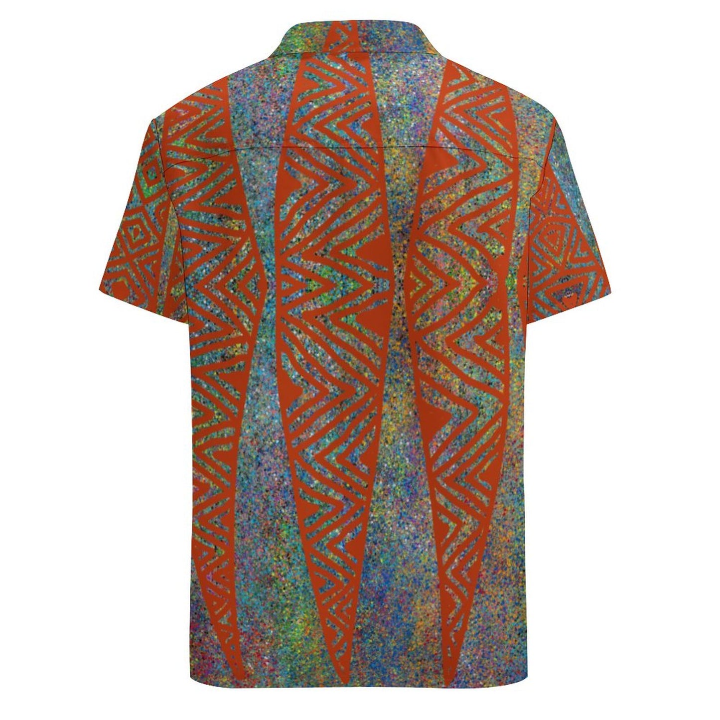 Chemise hévi rouge imprimée