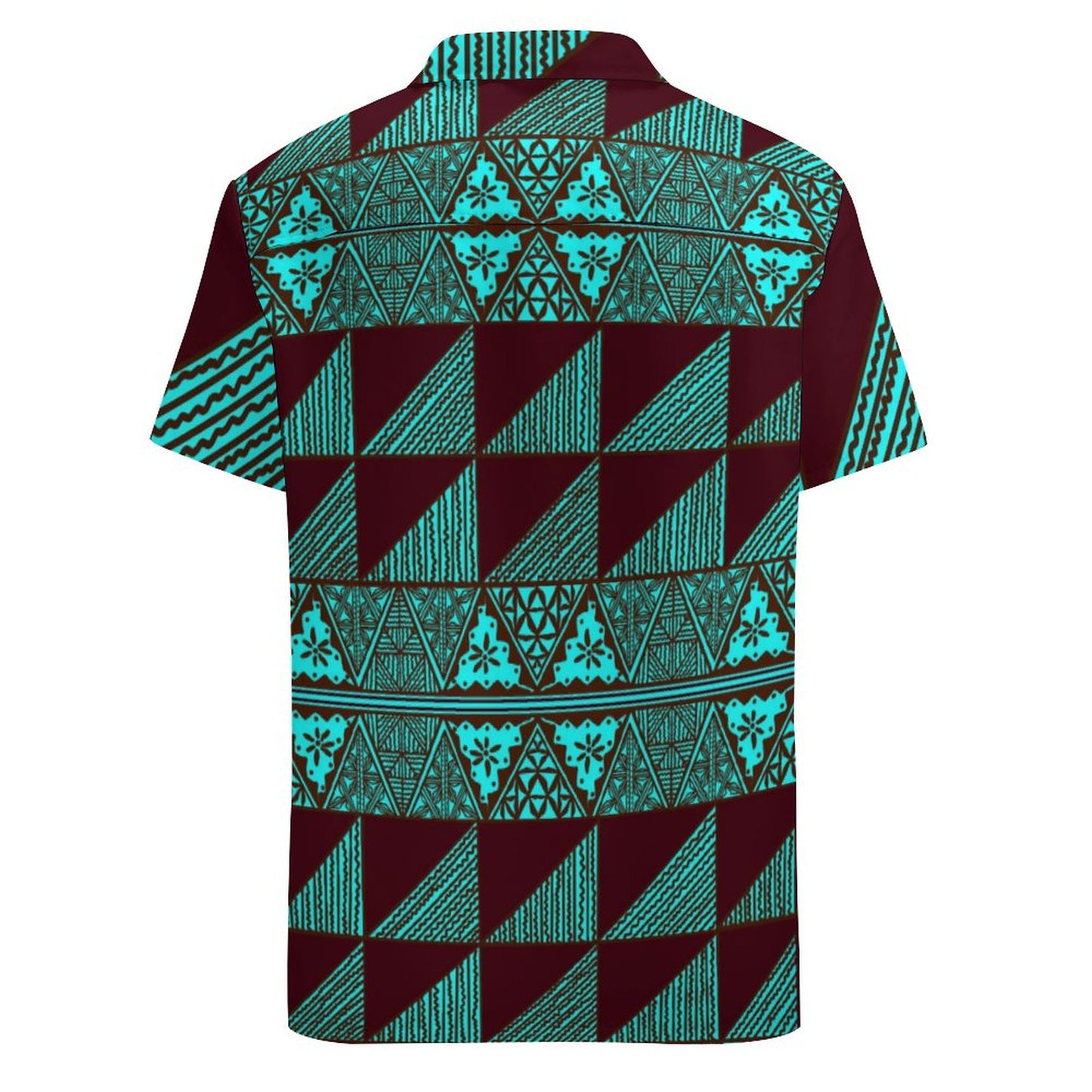 Chemise hévi vert imprimée gatu