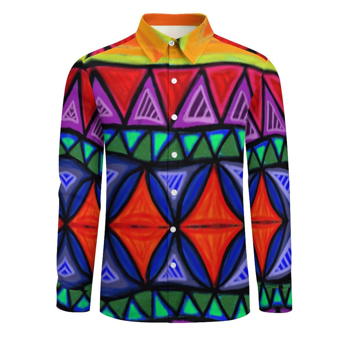 Chemise eva imprimé multicolore