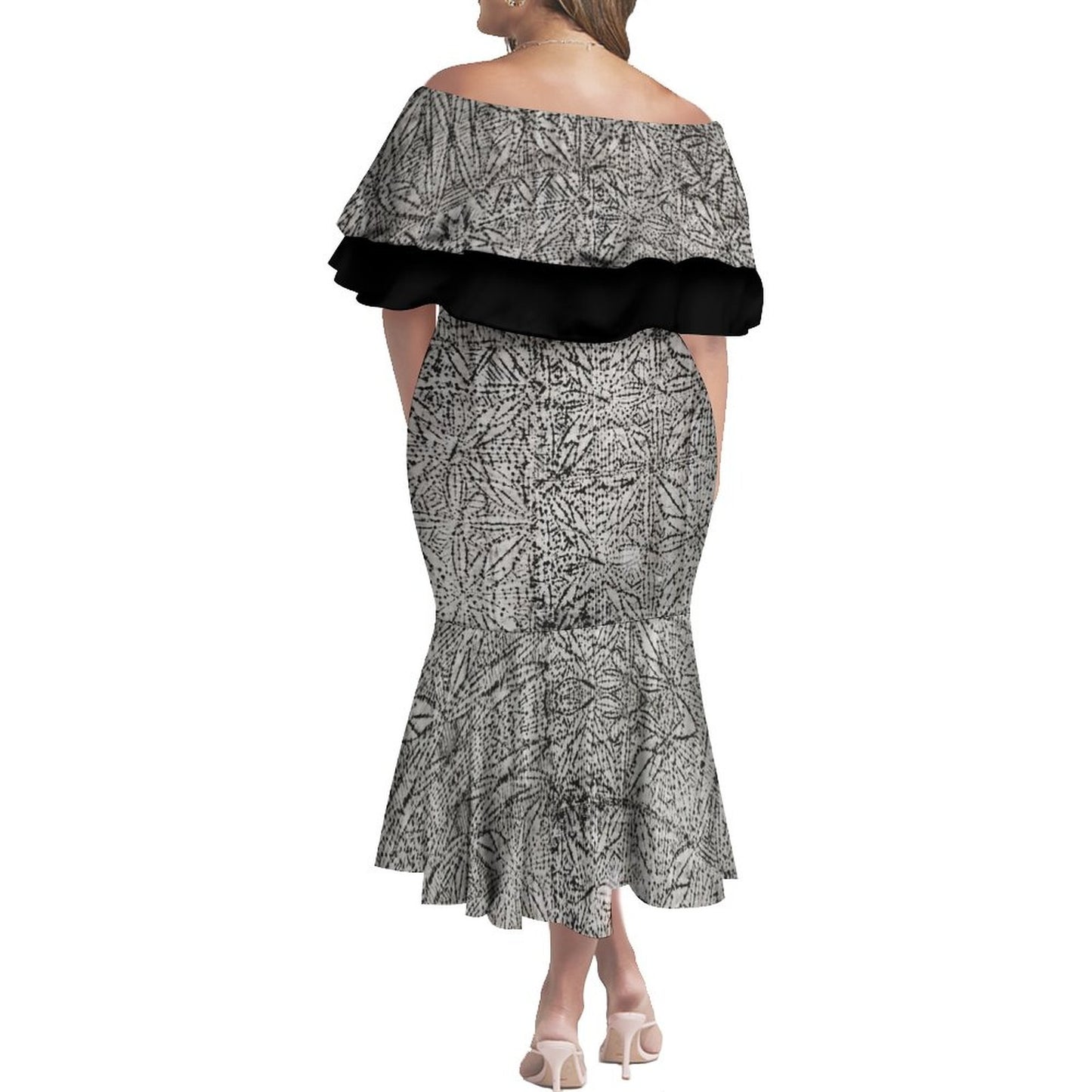 Robe volante imprimée kupesi