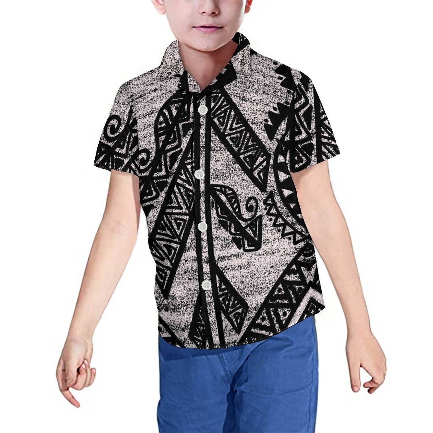 Chemise tita imprimée noir