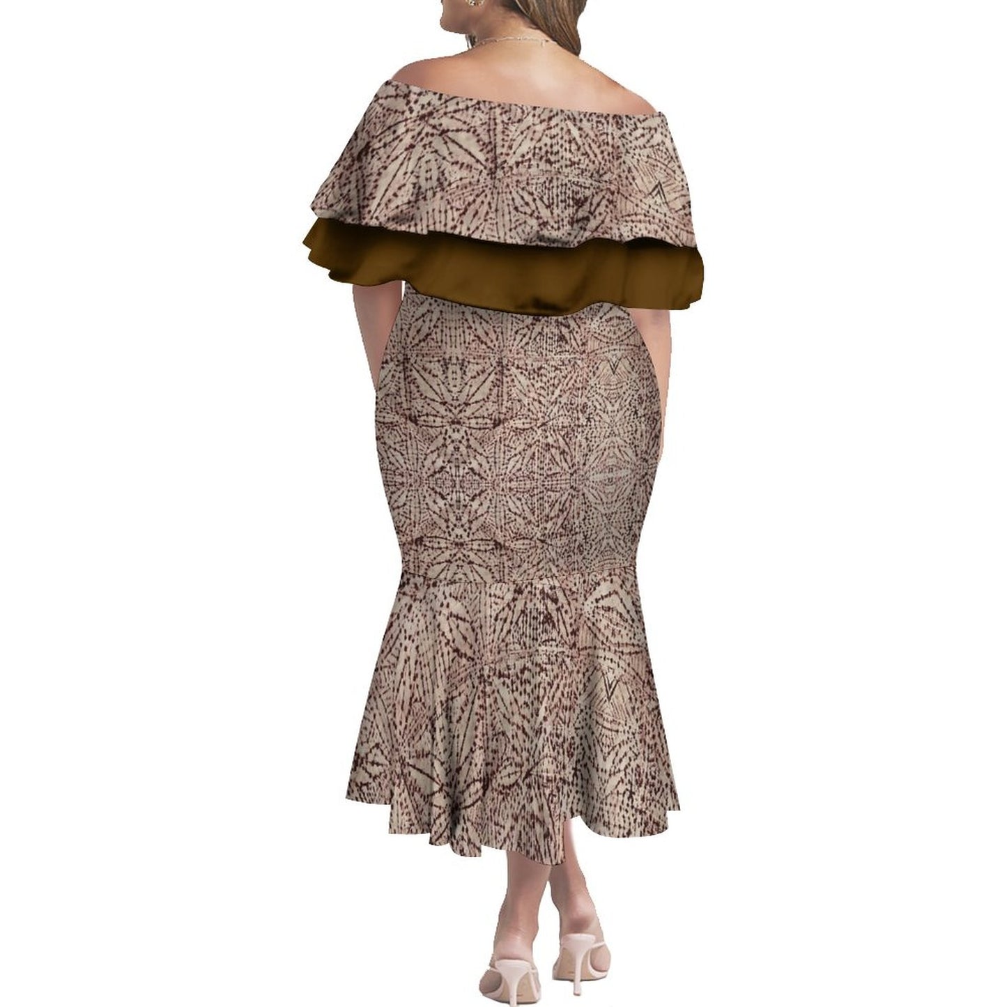 Robe volante imprimée kupesi
