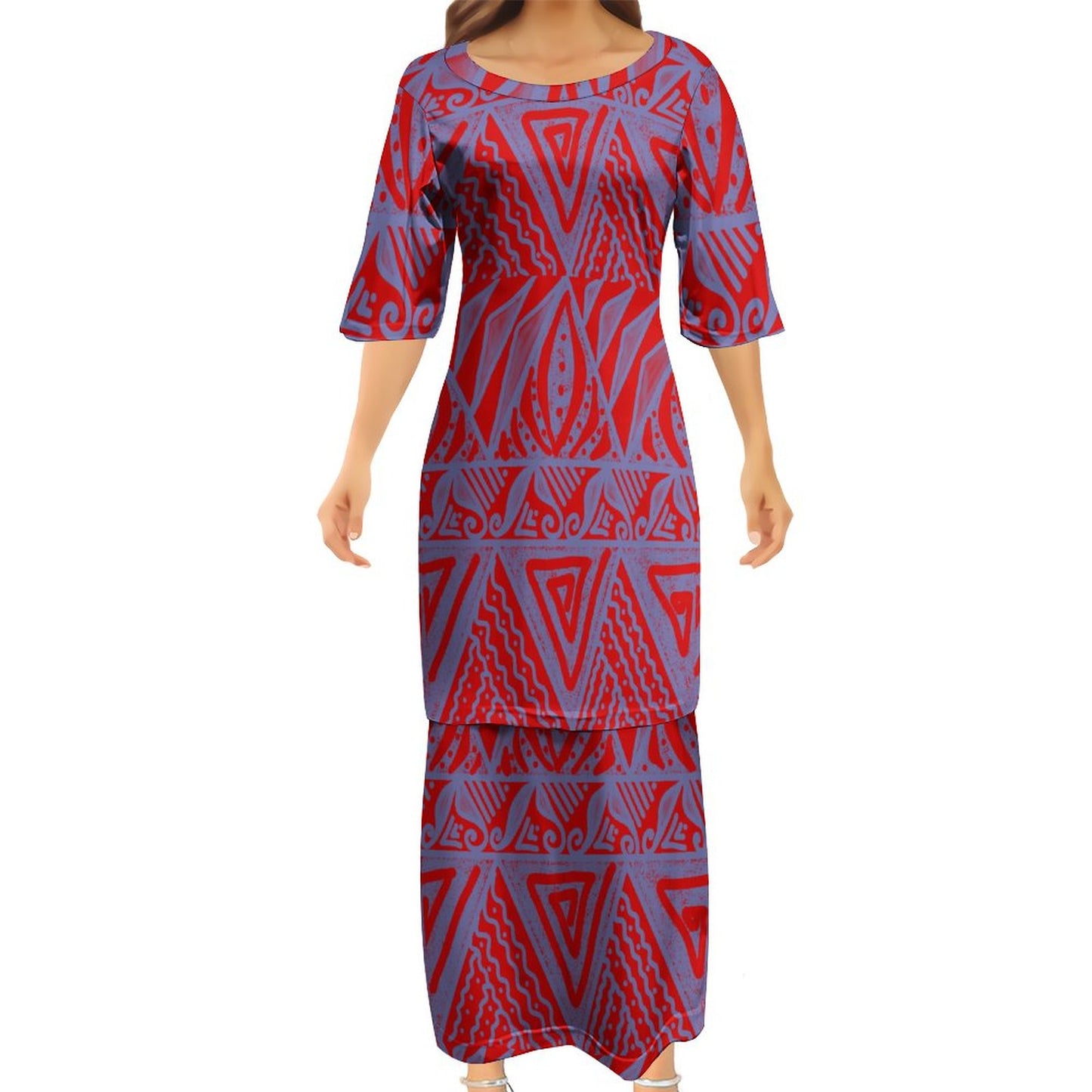 Ensemble orion imprimé rouge