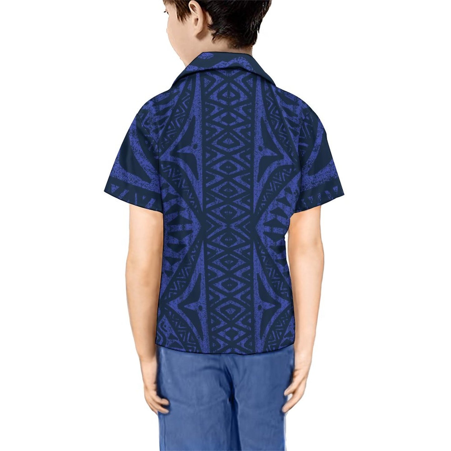 Chemise tita imprimée bleu