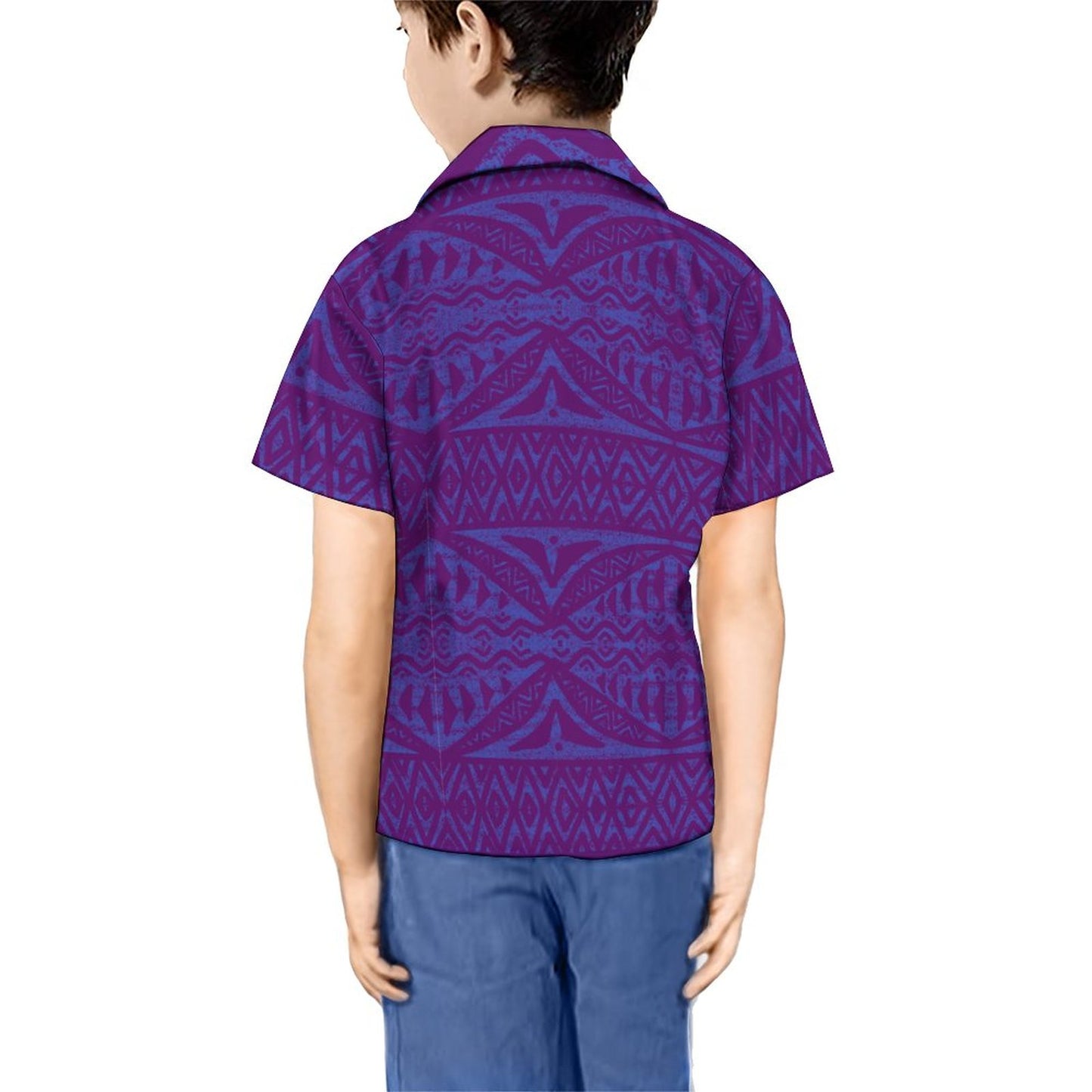 Chemise tita imprimée violet