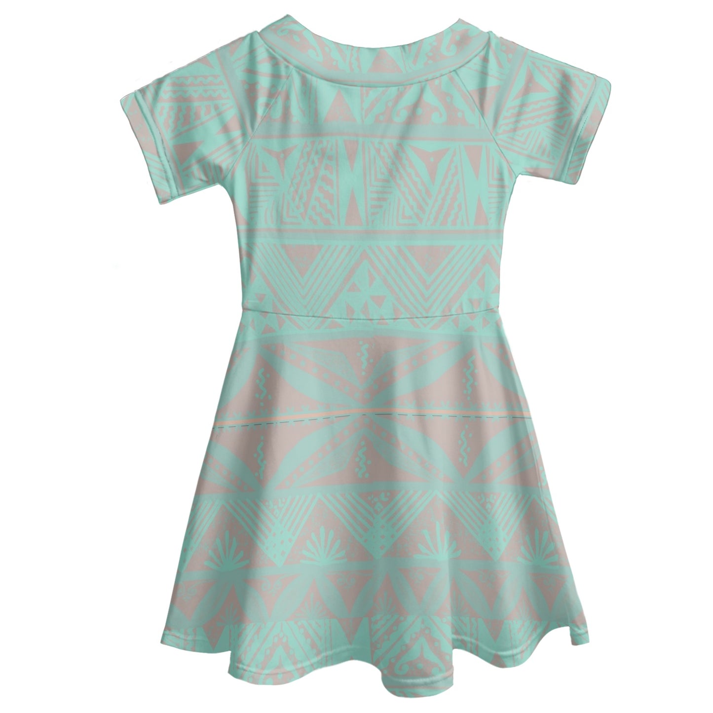 Robe lina mauve imprimée gatu