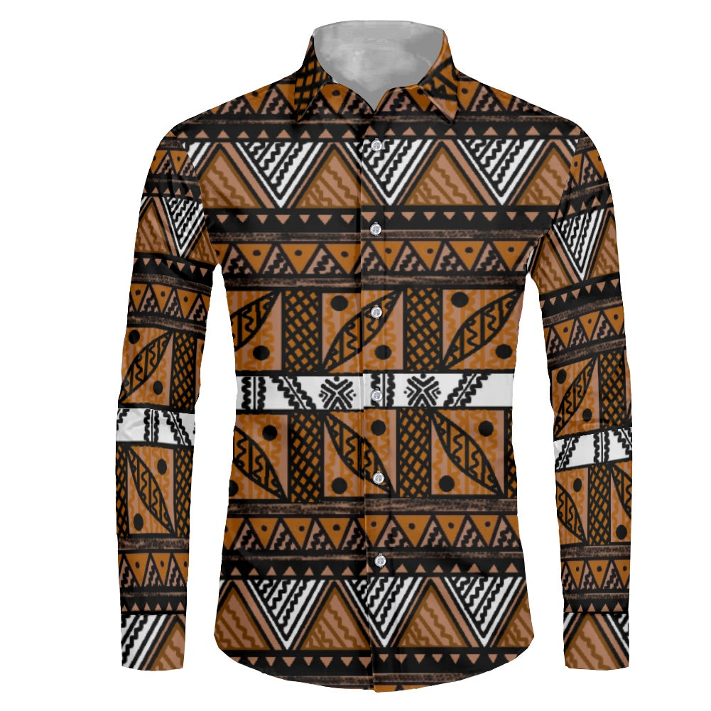 Chemise mata imprimée gatu