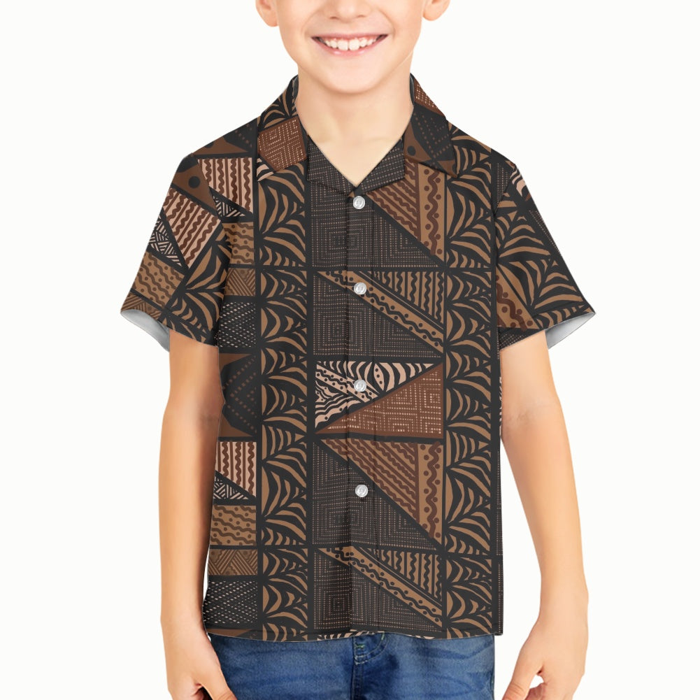 Chemise matt imprimée gatu