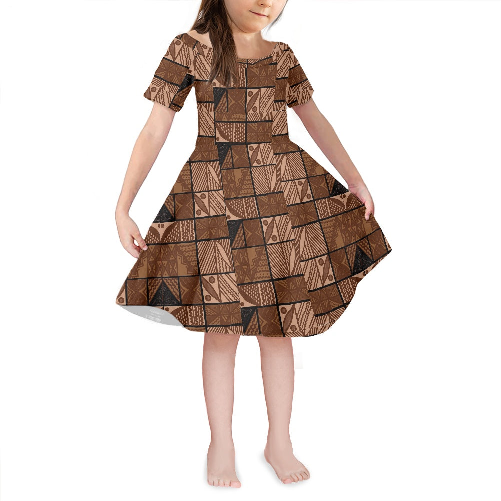 Robe lina imprimée gatu