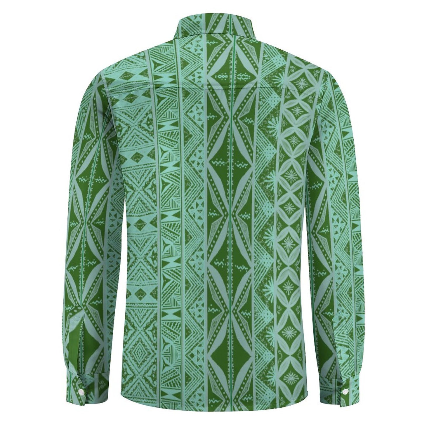 Chemise mata jade imprimée gatu