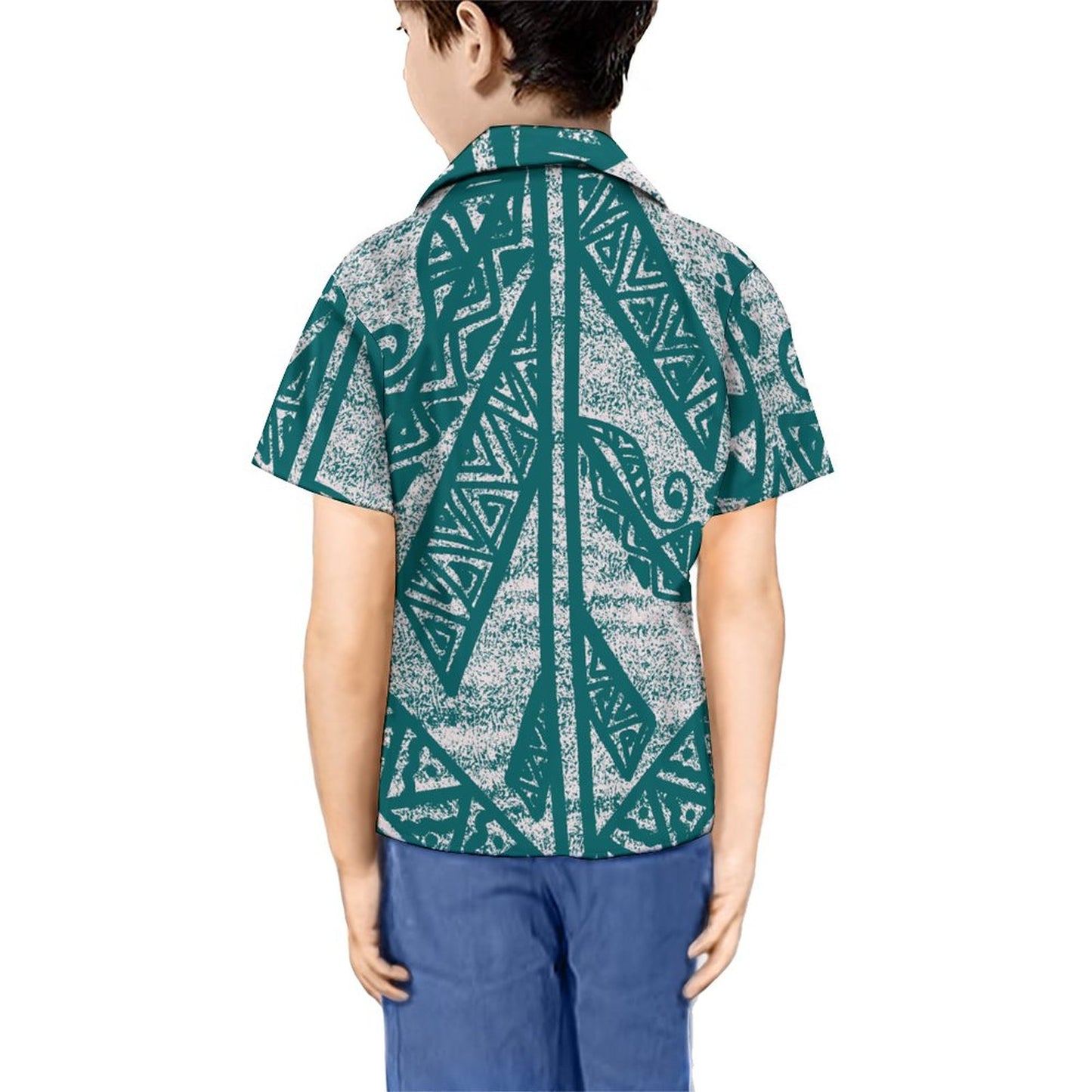 Chemise tita imprimée vert