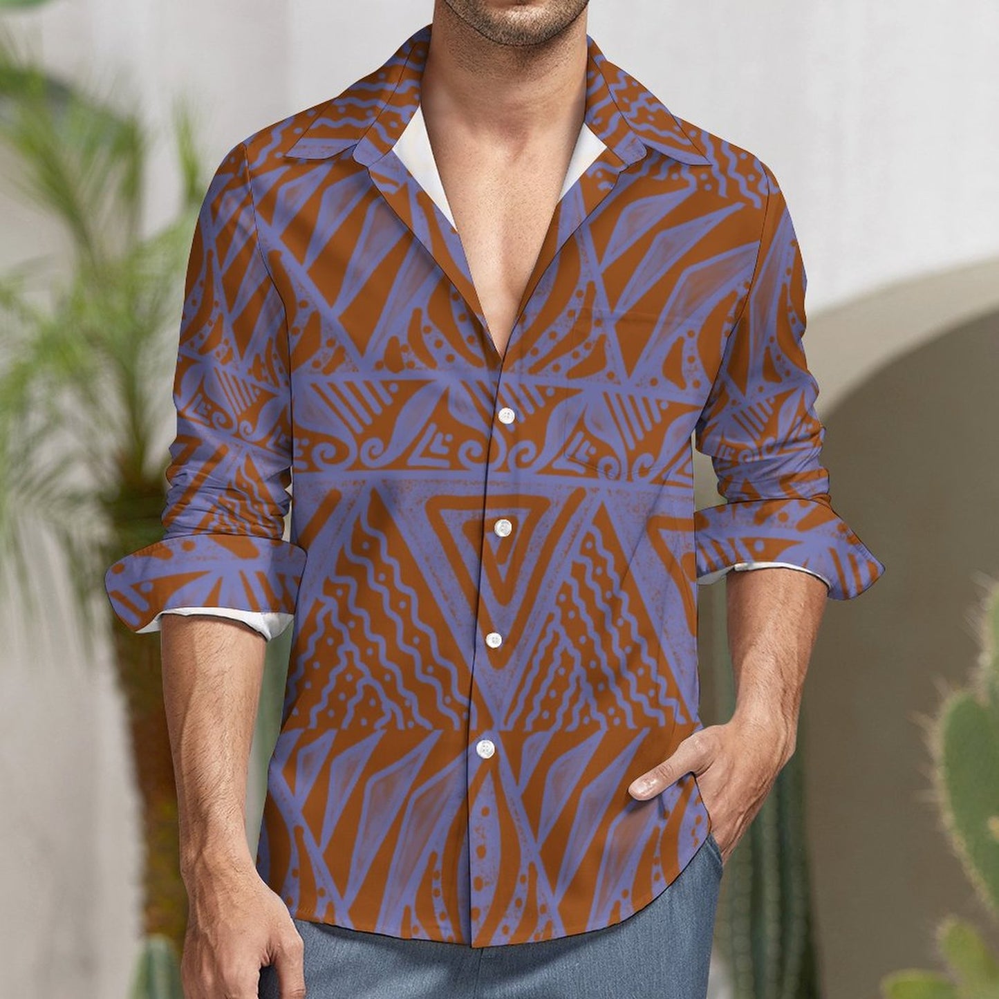 Chemise orion imprimé gatu