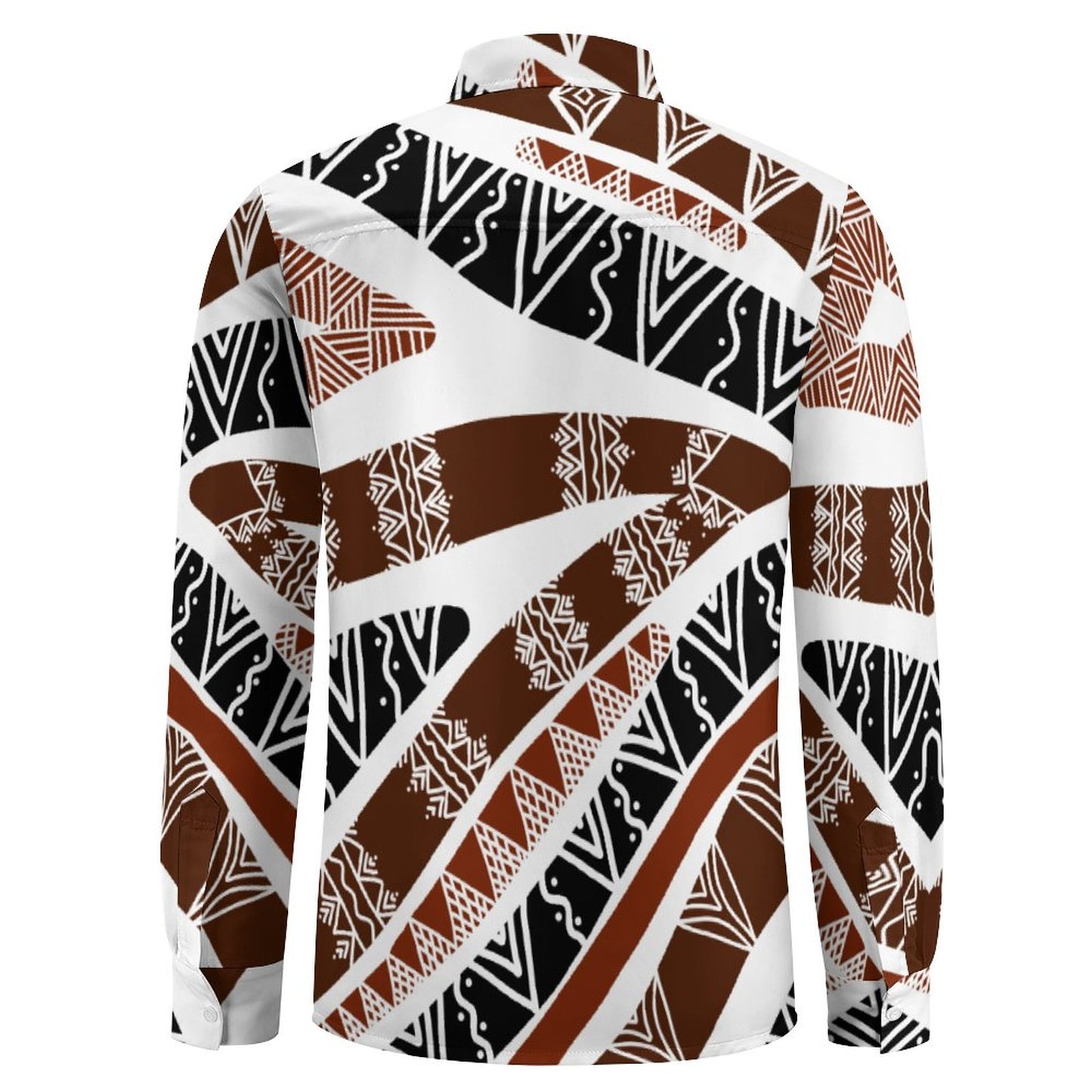 Chemise blanc imprimé gatu