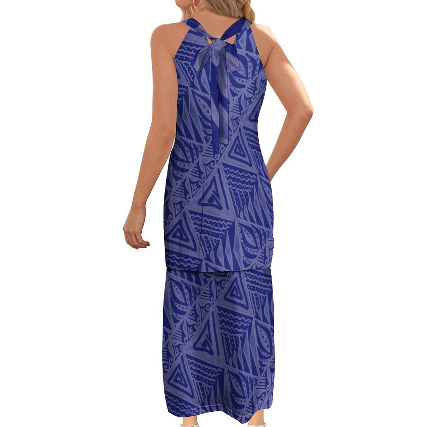 Ensemble orion bleu imprimé gatu