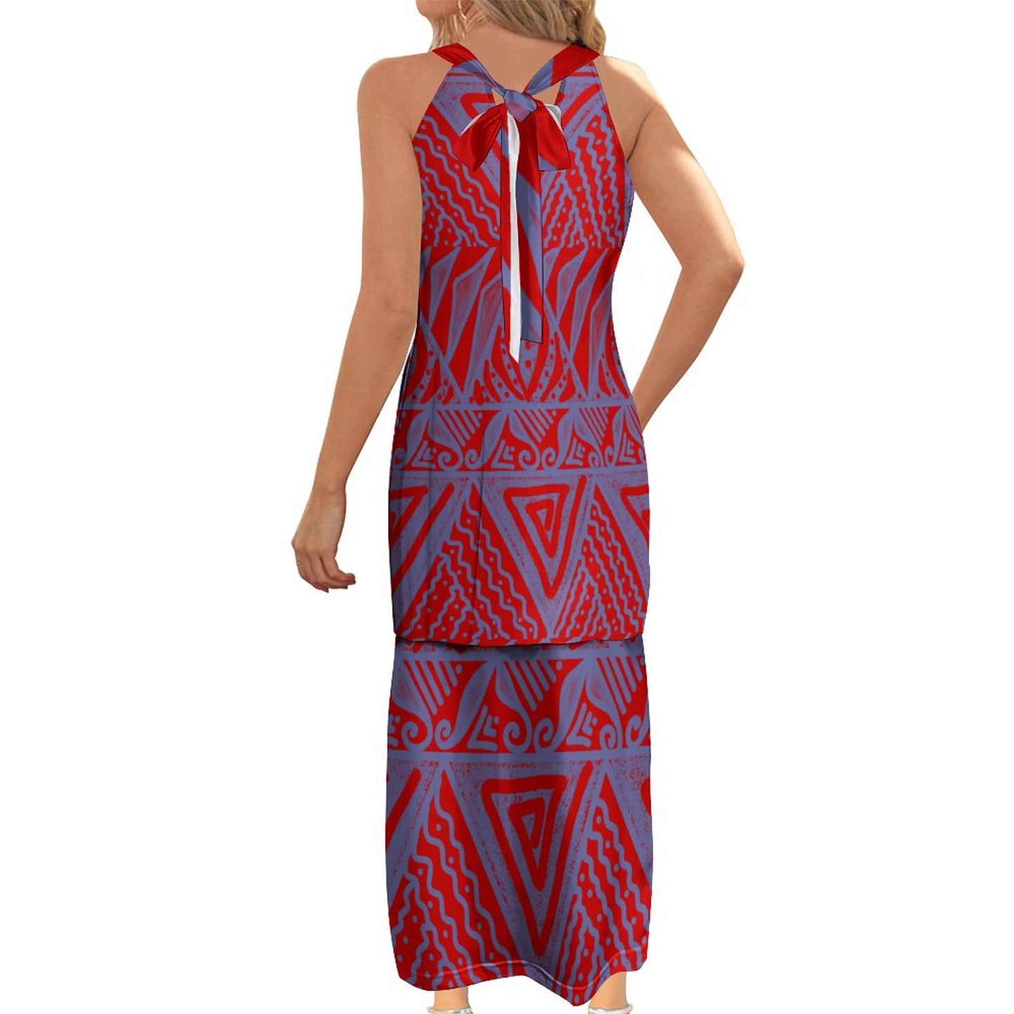 Ensemble orion rouge imprimé gatu