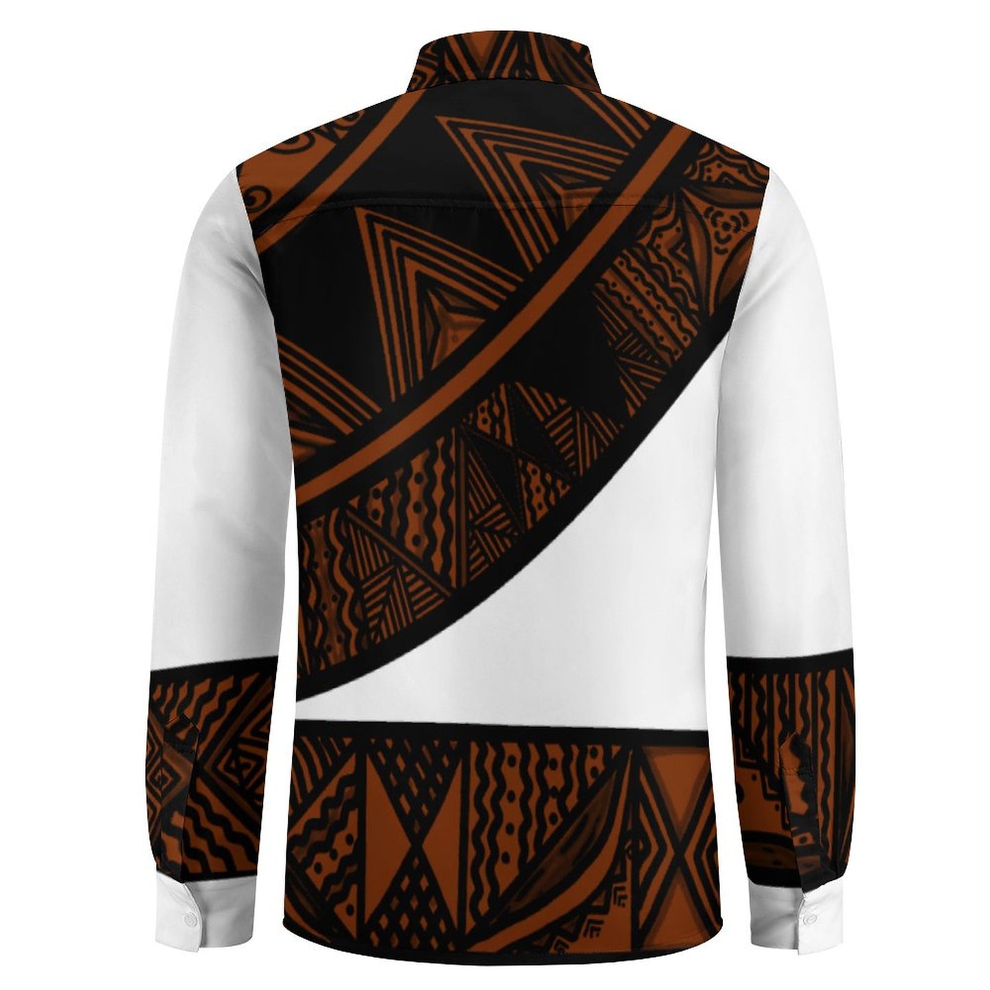 Chemise blanc imprimé gatu