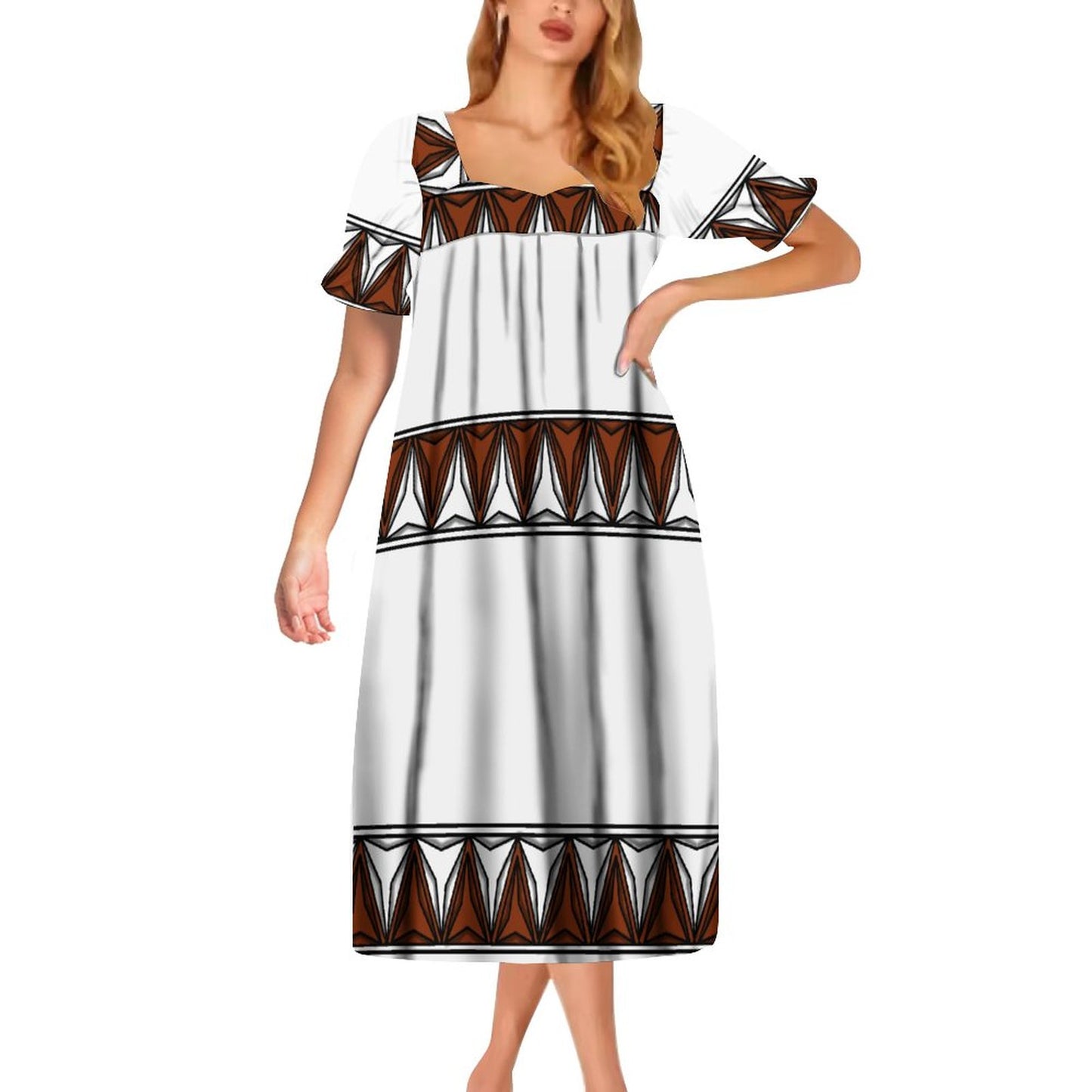 Robe Polé blanc gatu