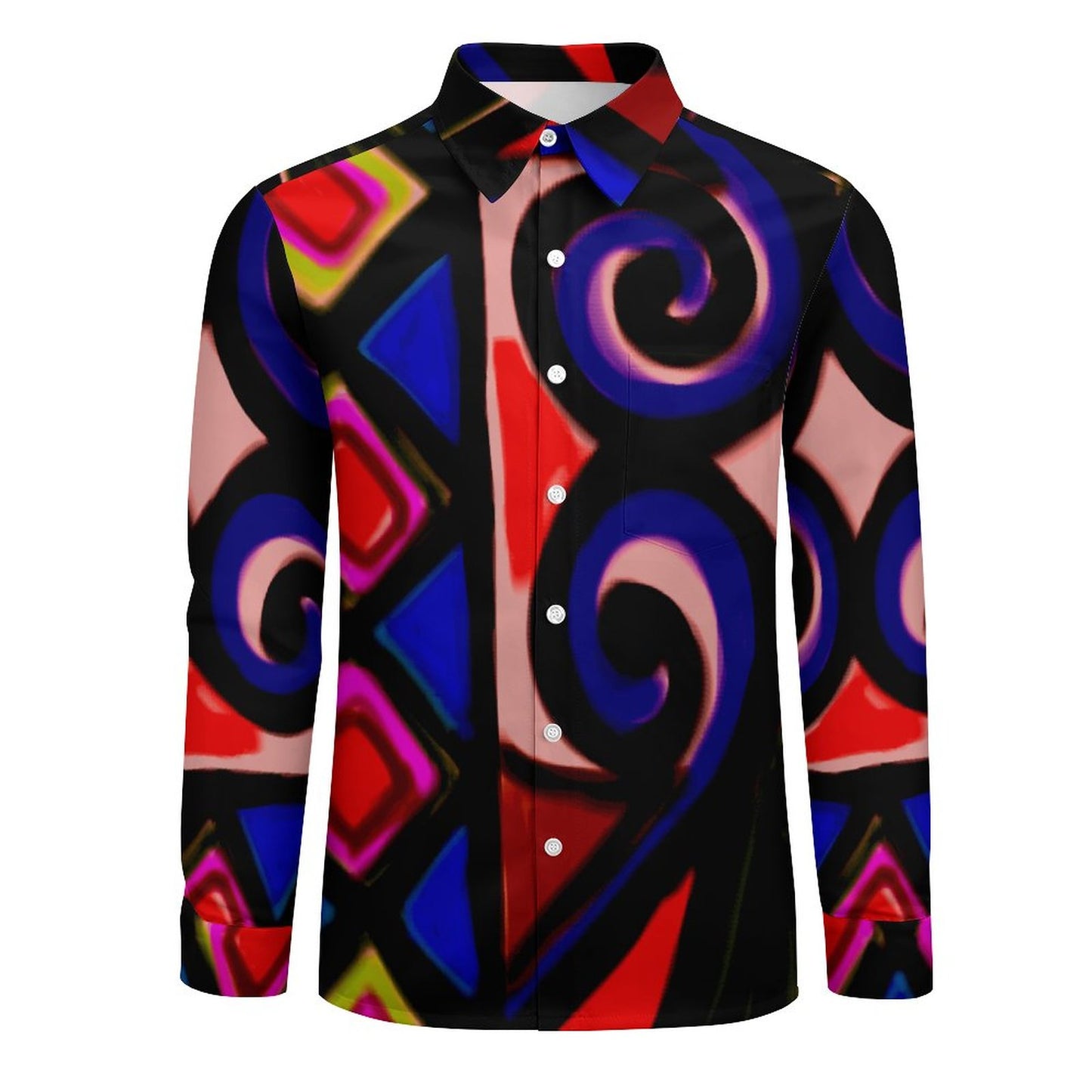 Chemise eva imprimé saumon