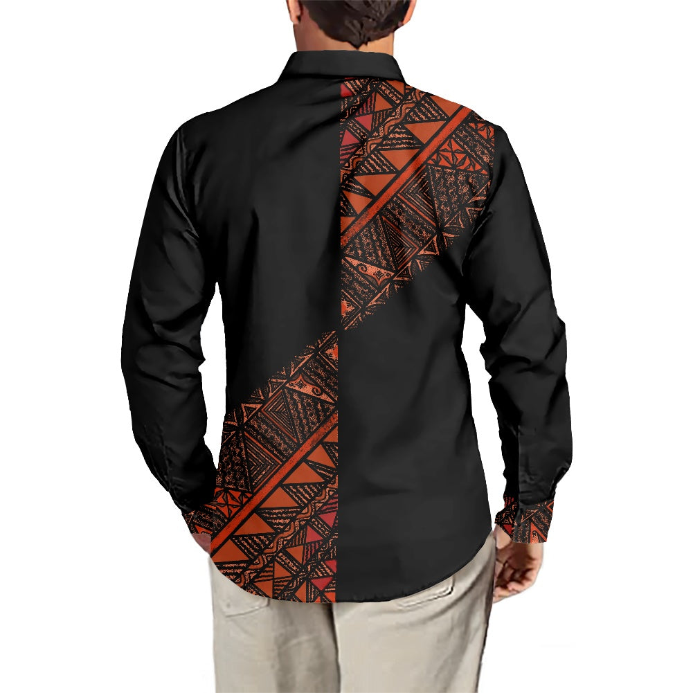 Chemise mata imprimée gatu