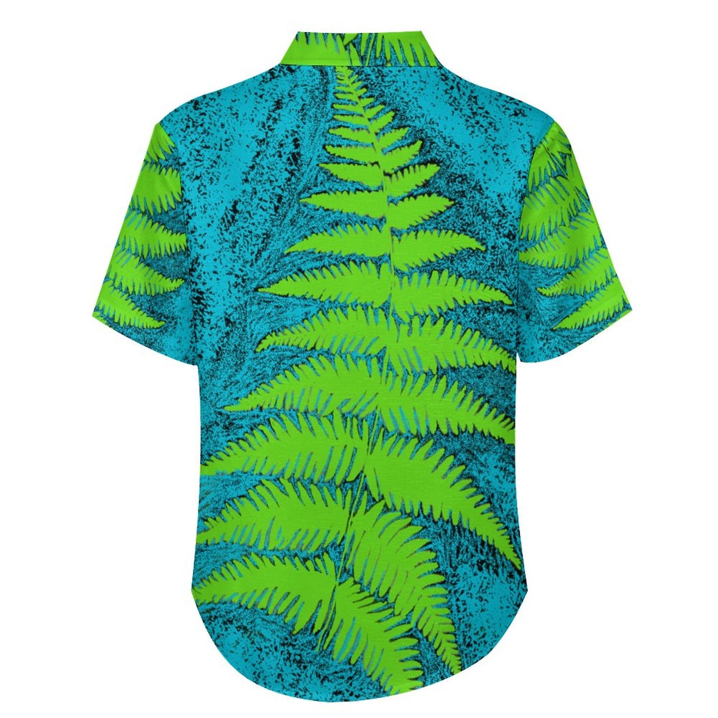 Chemise pacific imprimé feuille verte