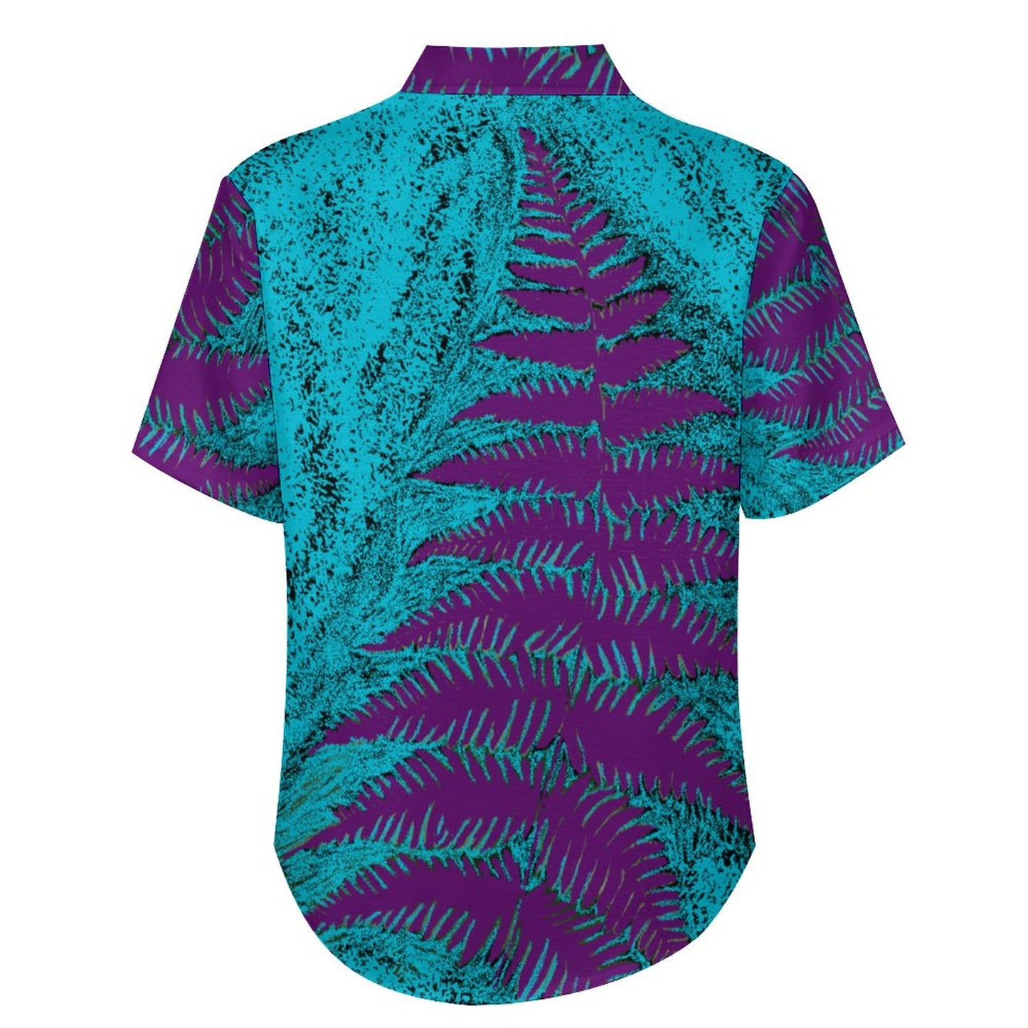Chemise pacific imprimé feuille violet