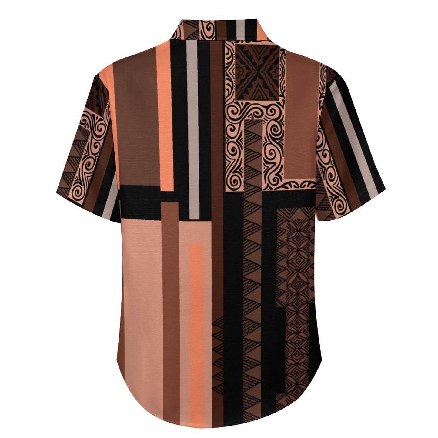 Chemise noir pacific imprimé gatu