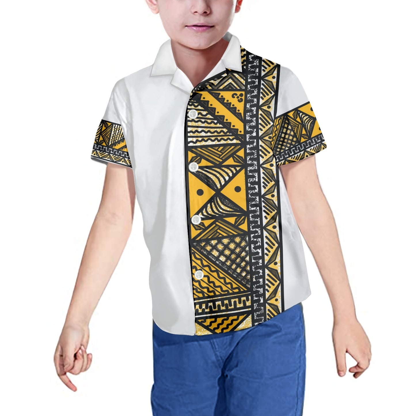Chemise matt imprimé gatu