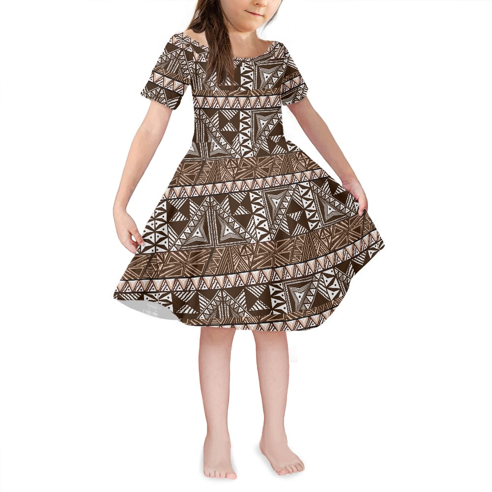 Robe lina imprimée gatu