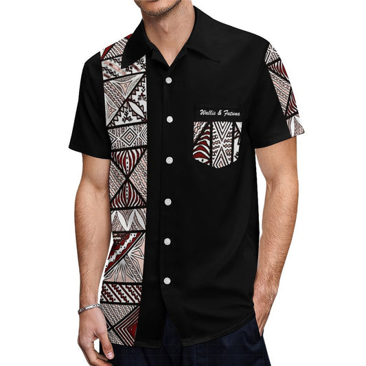 Chemise hévi noir ta tapa