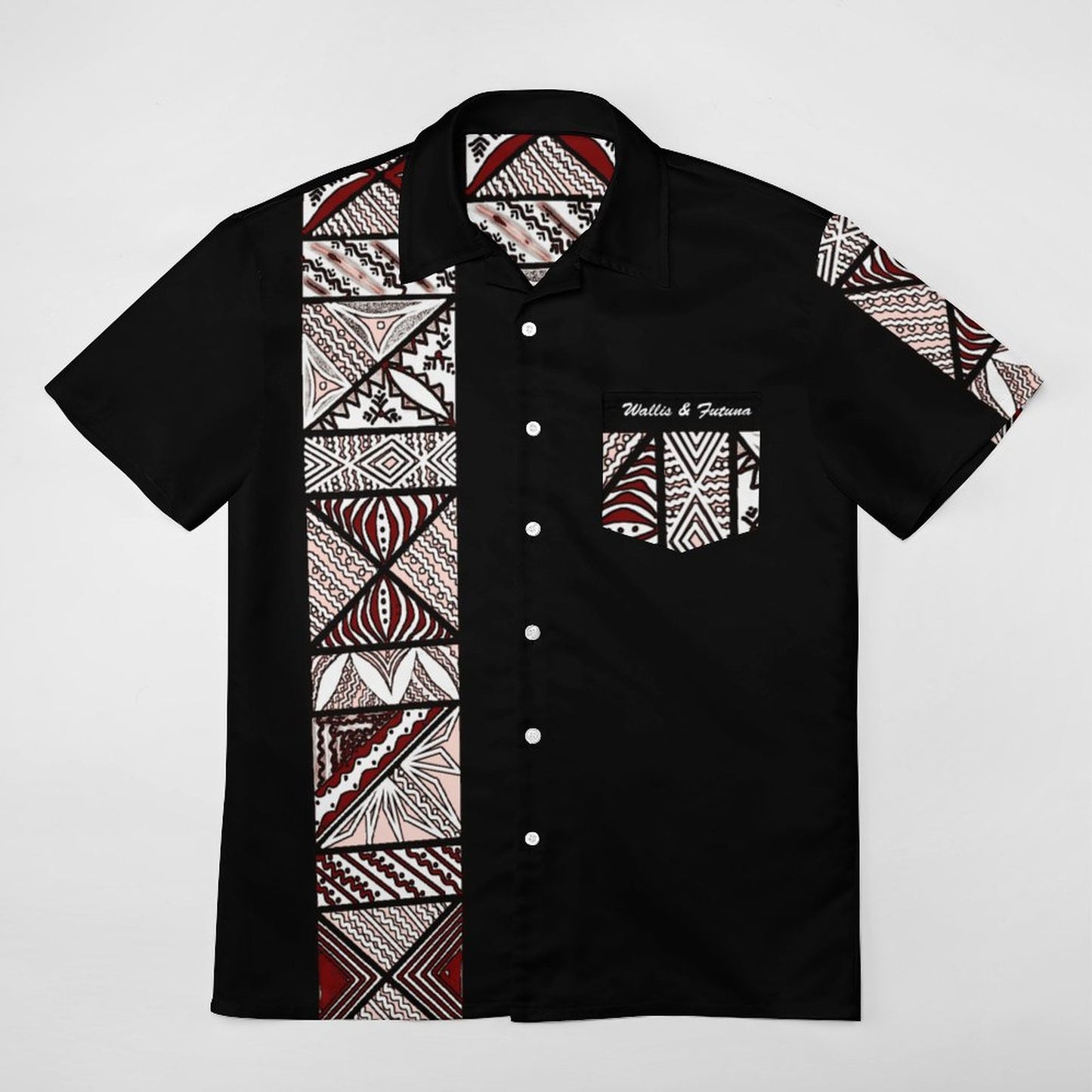 Chemise hévi noir ta tapa
