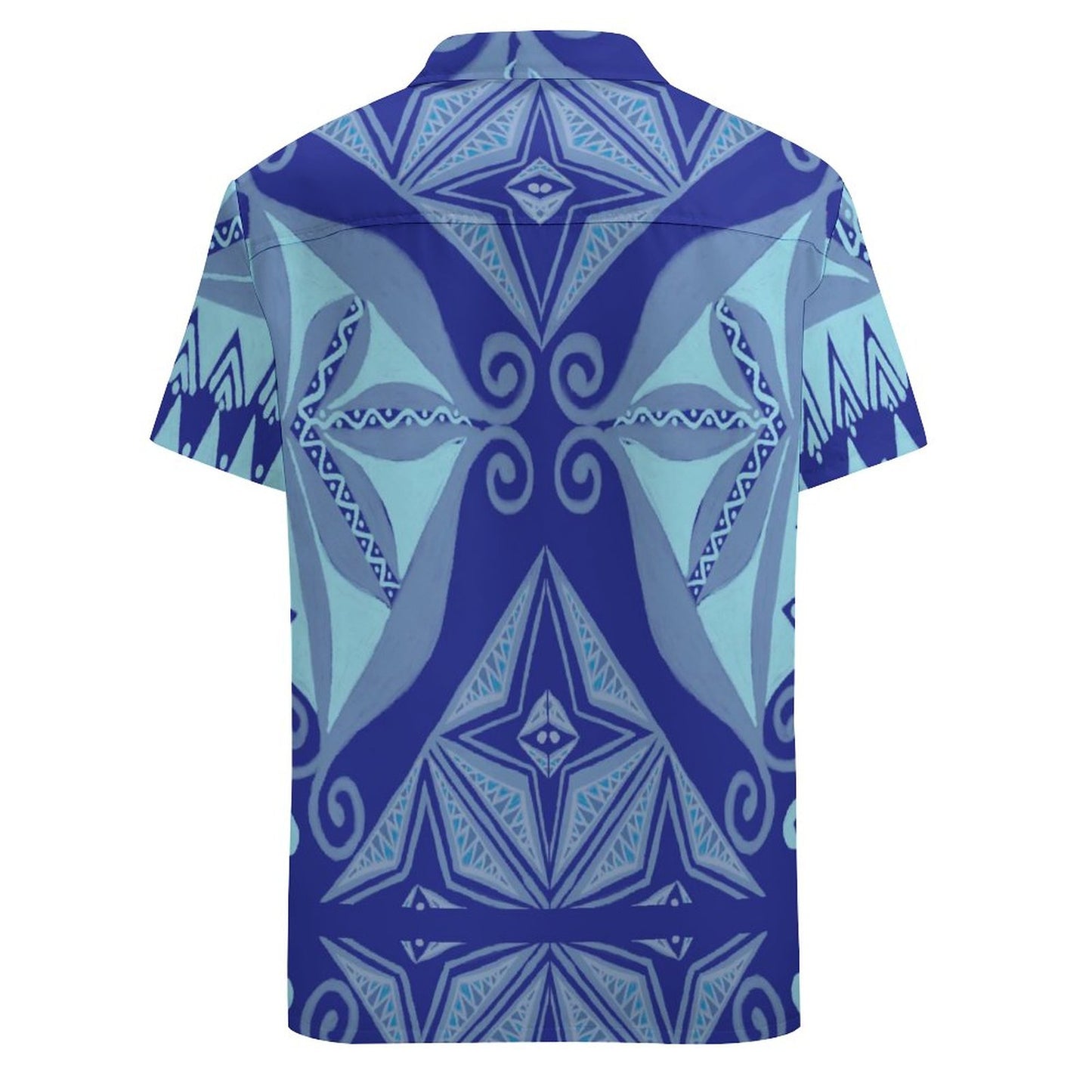 Chemise hévi imprimée bleu