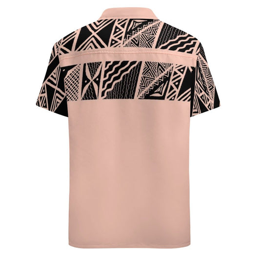 Chemise hévi saumon imprimé gatu