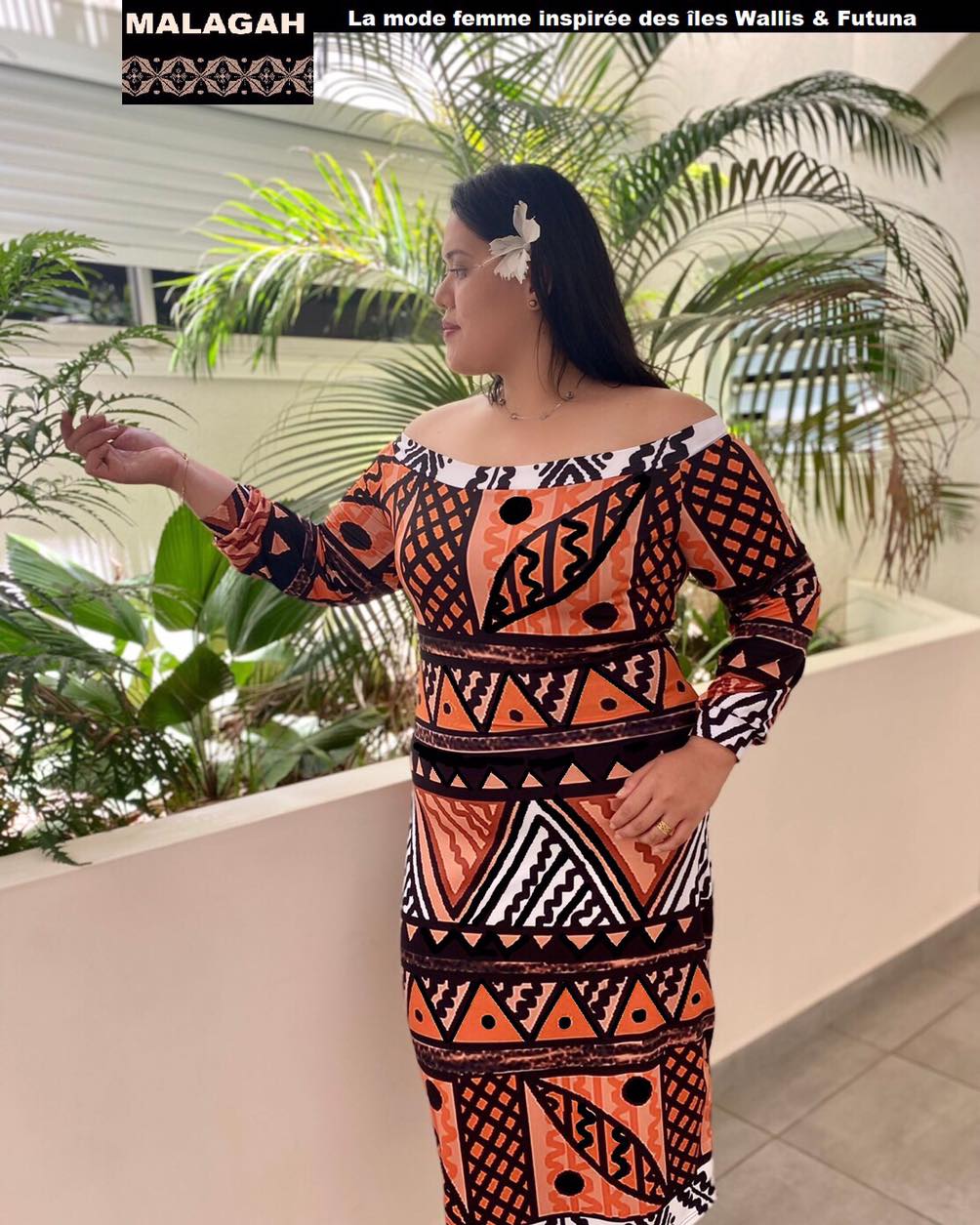 Robe sexy imprimée motif gatu