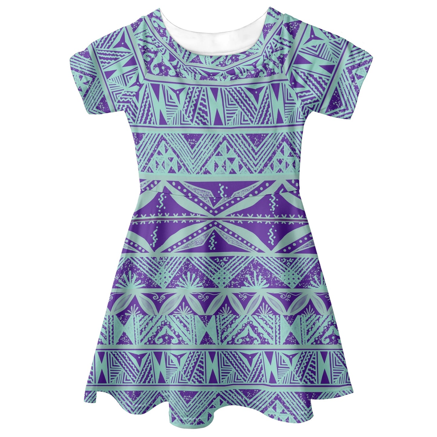 Robe lina violet imprimée gatu