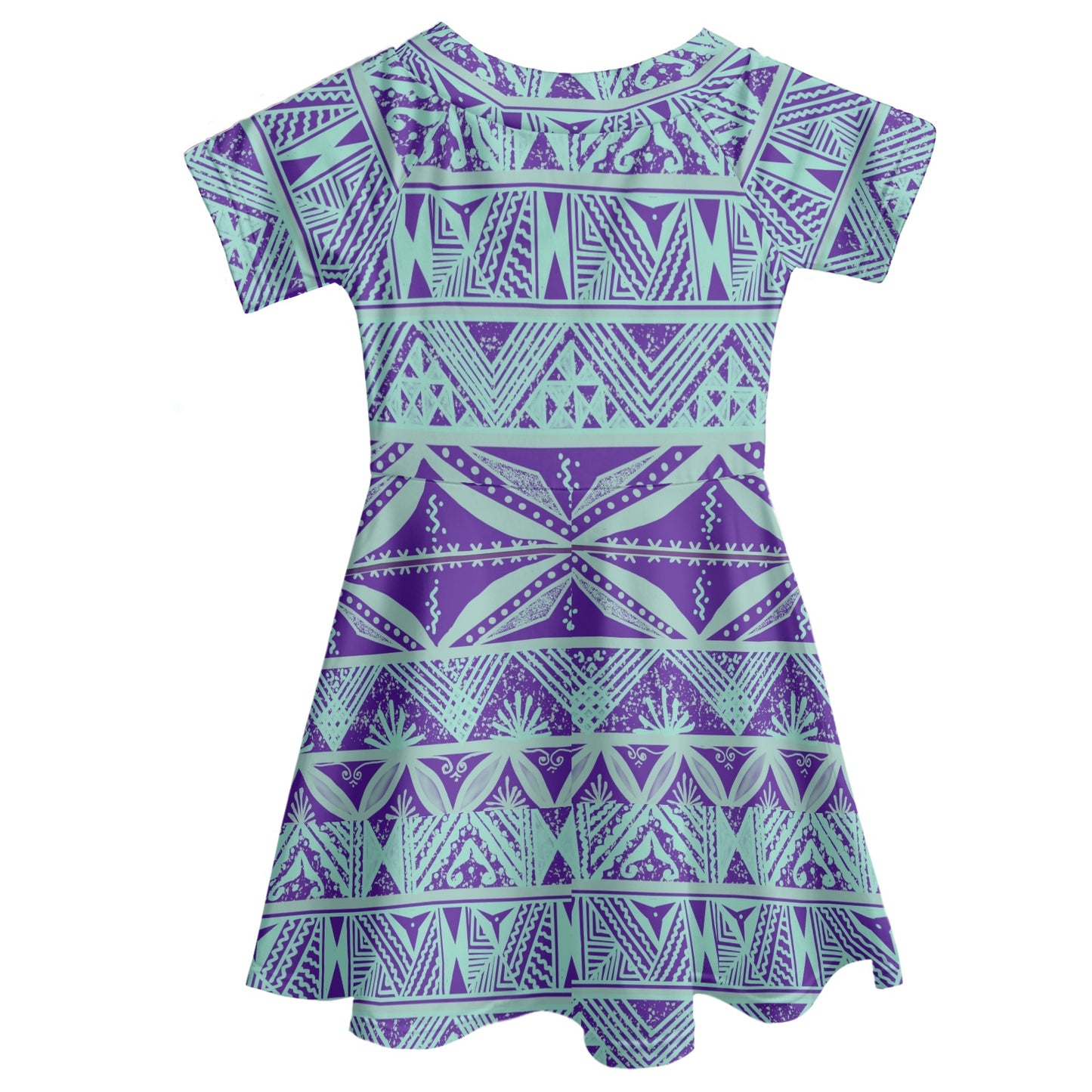 Robe lina violet imprimée gatu