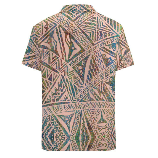 Chemise hévi rose imprimée gatu