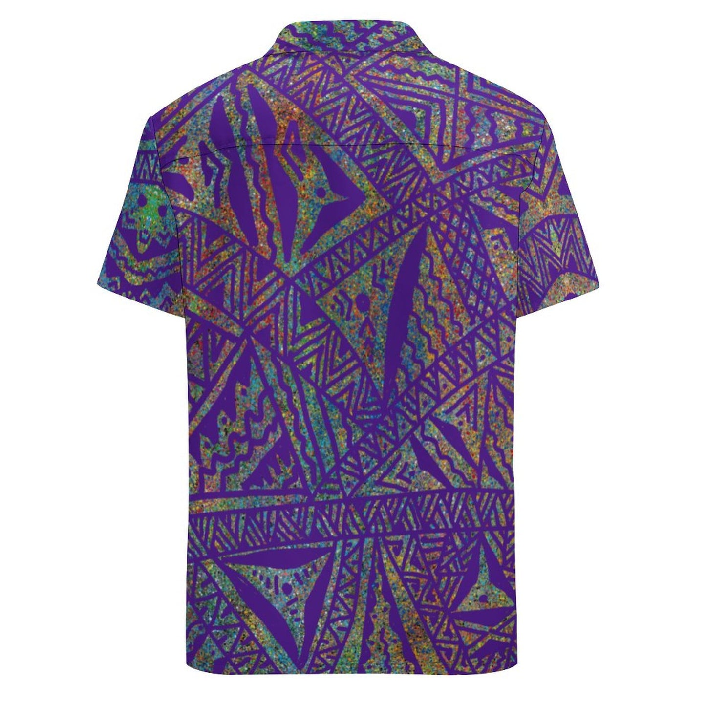 Chemise hévi violet imprimée gatu