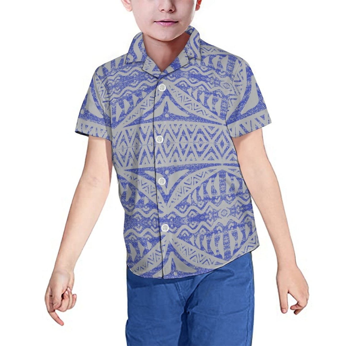 Chemise tita imprimée gris