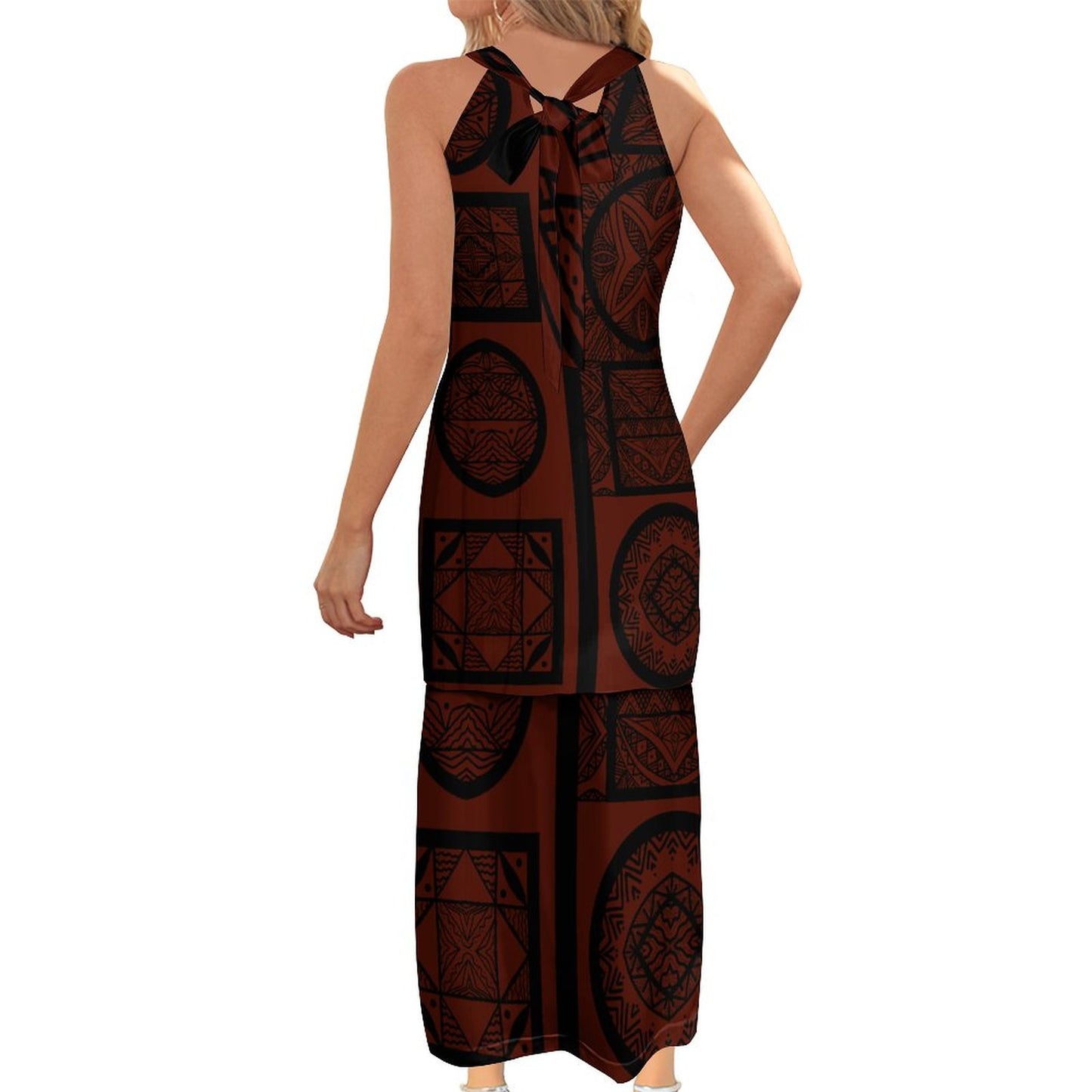 Ensemble Diane imprimé tapa