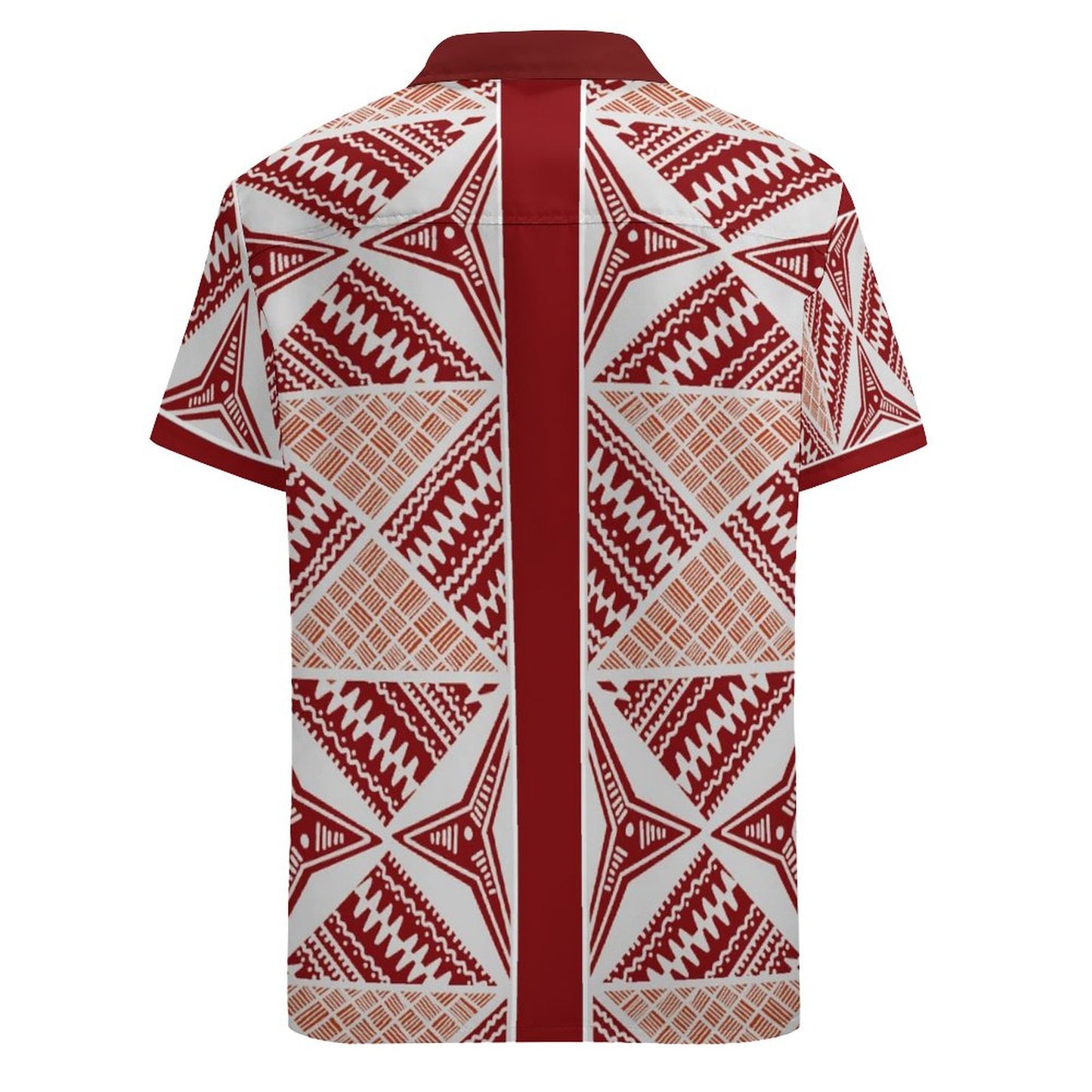 Chemise hévi rouge imprimée gatu