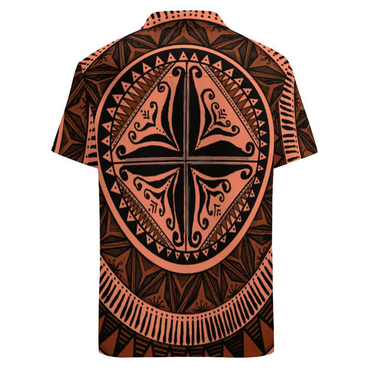 Chemise hévi saumon imprimée gatu