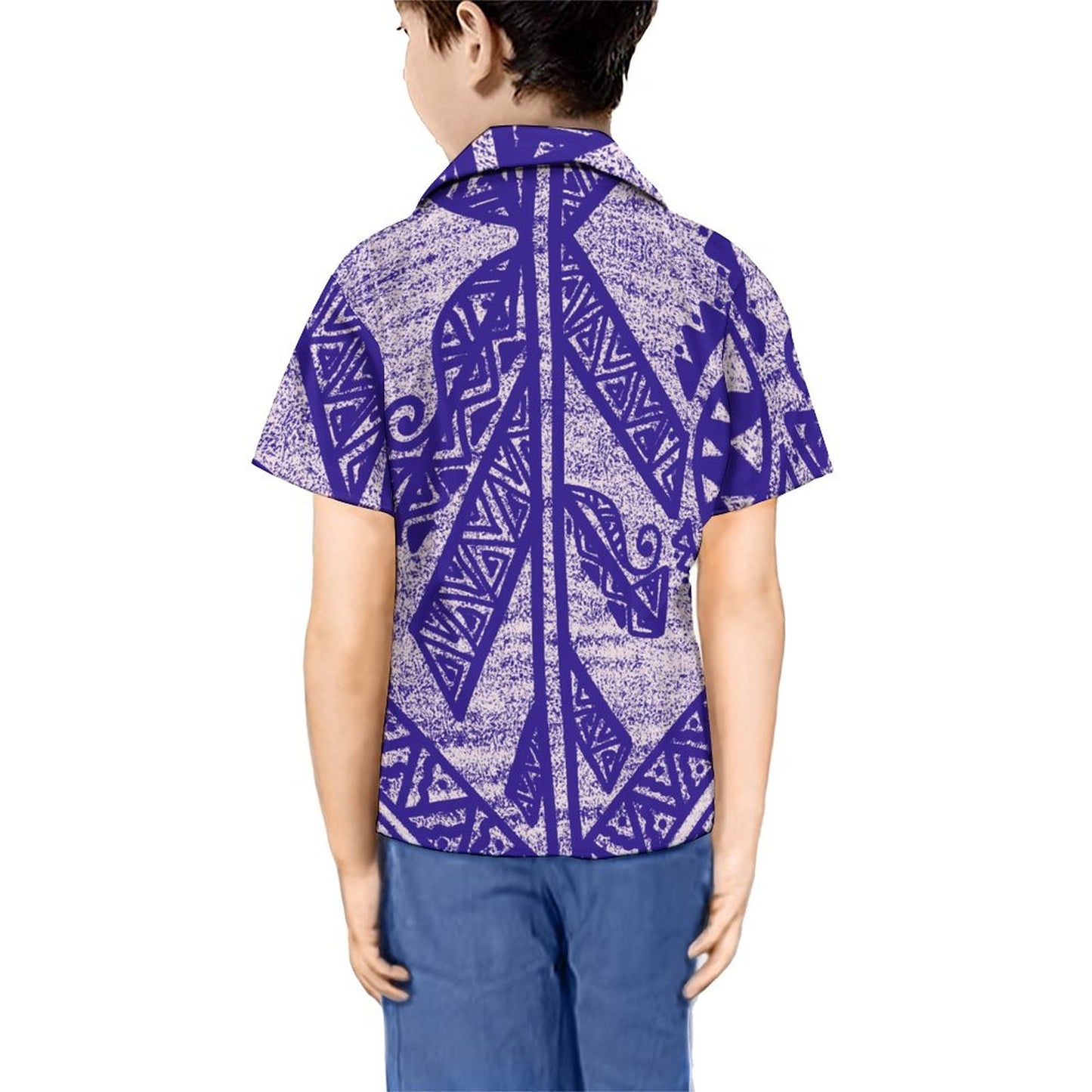 Chemise tita imprimée violet
