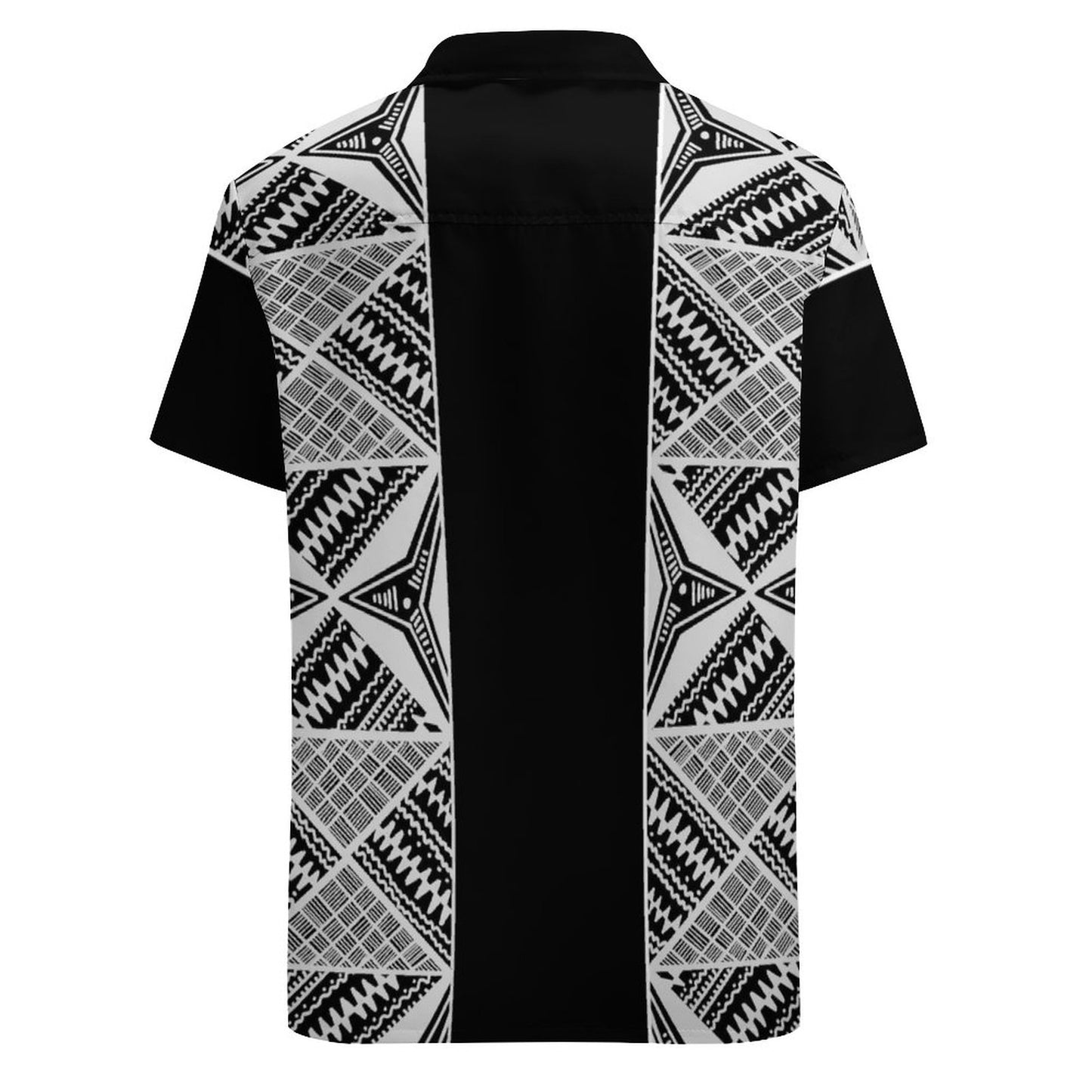 Chemise hévi noir imprimée gatu