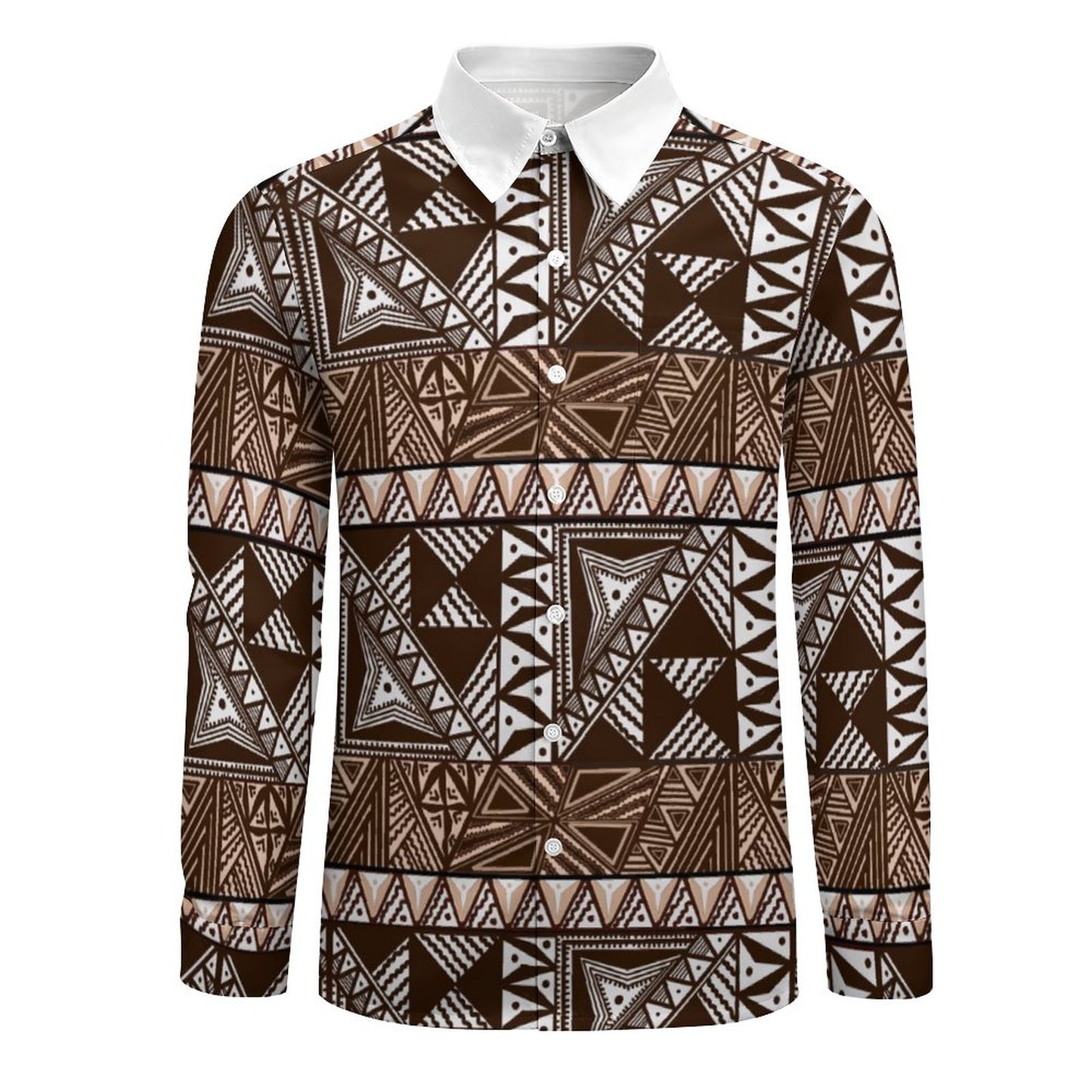 Chemise mata imprimée gatu