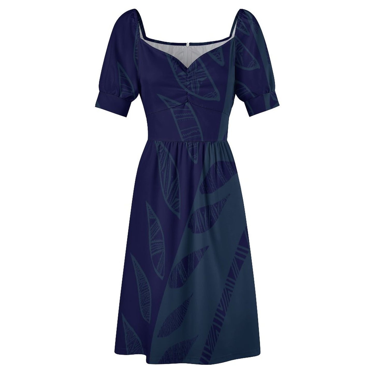 Robe ana bicolore bleu