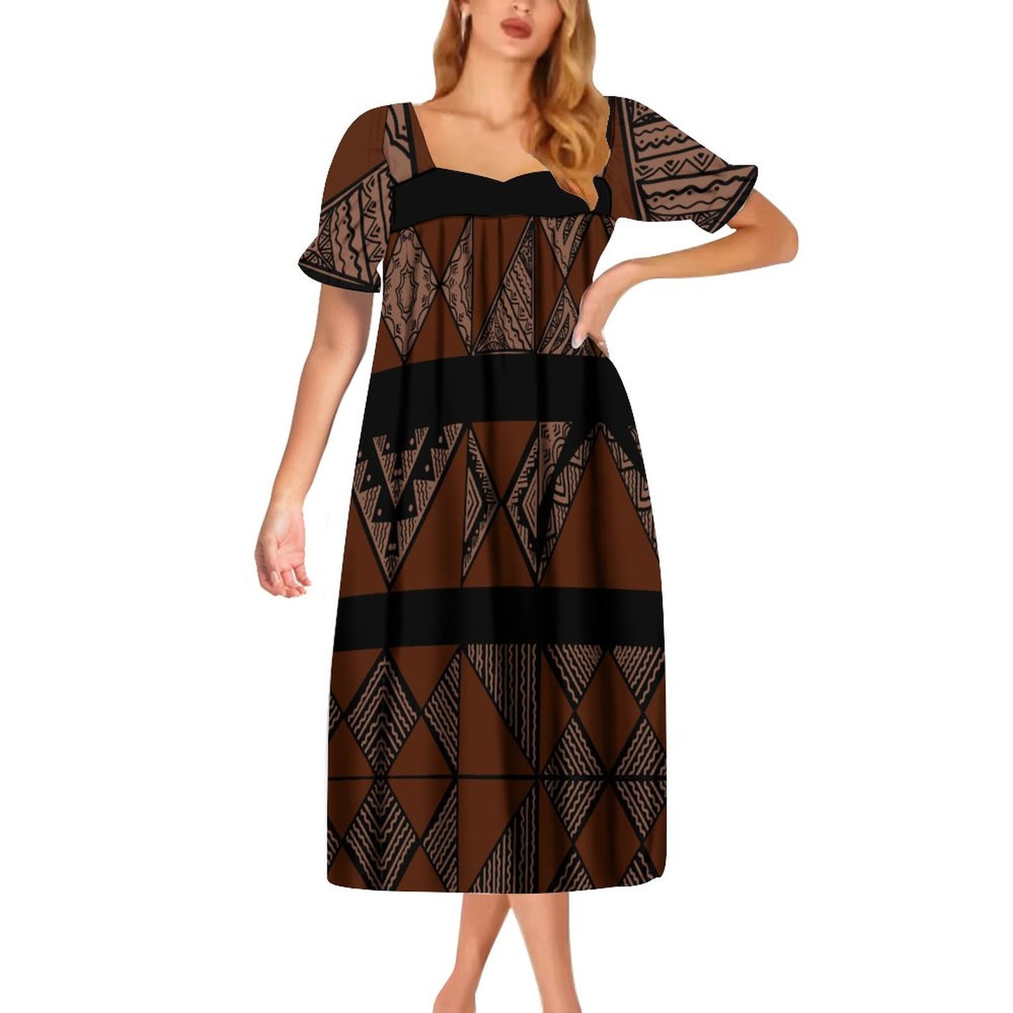 Robe Polé noir gatu